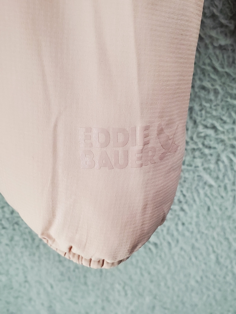 Eddie Bauer Astro Air Hoodie Jacket Womens Large Pink First Ascent NWT - Picture 8 of 11